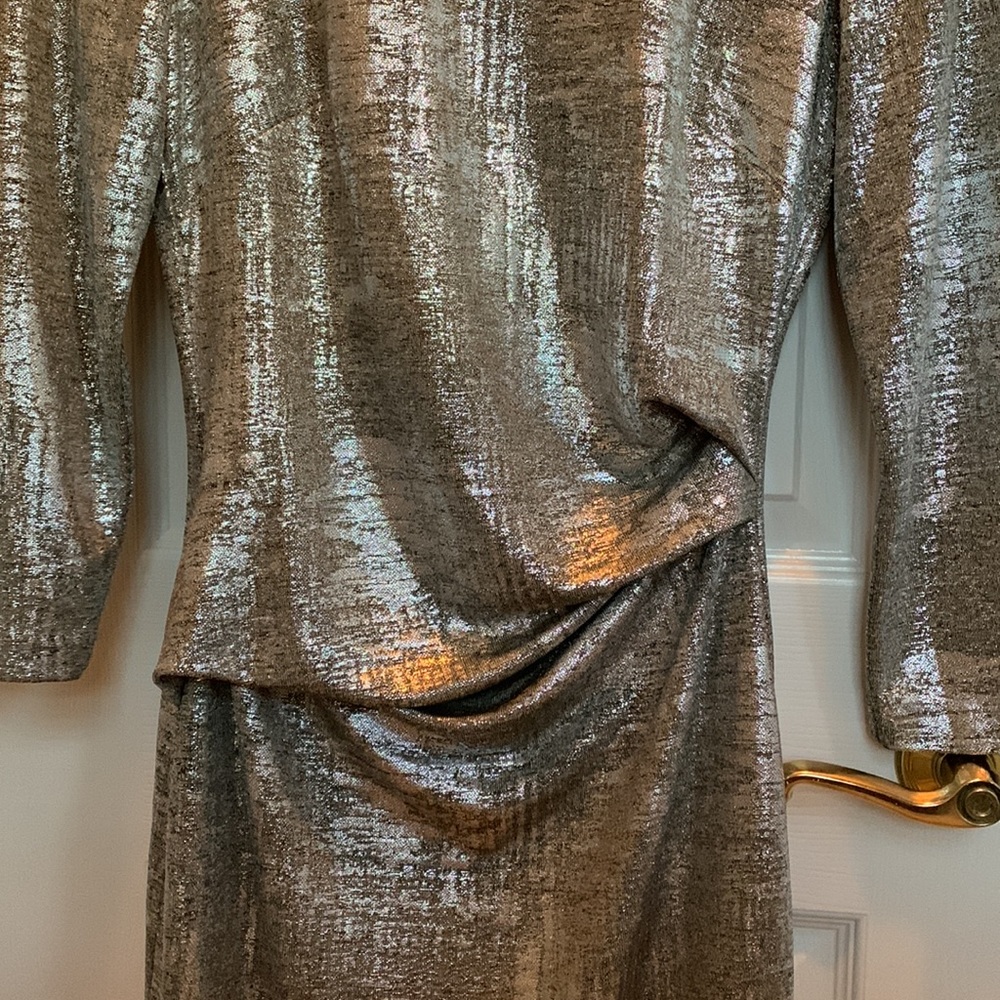 Simply Vera Vera Wang Silver Dress size M